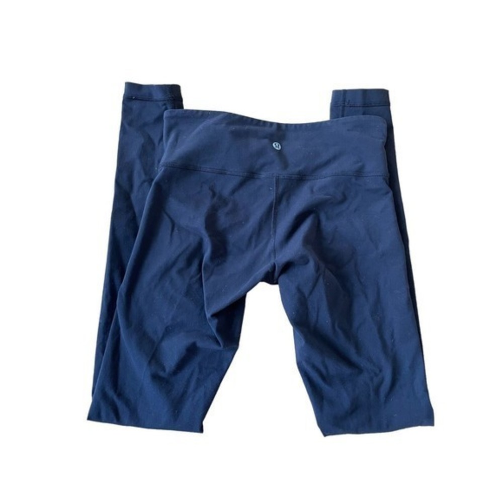 Lululemon C6 High Waist‎ Leggings Womens Size 6 Black Stretch Athletic